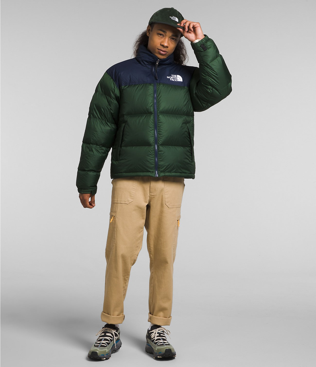 The north face 1996 retro nuptse jacket on sale green