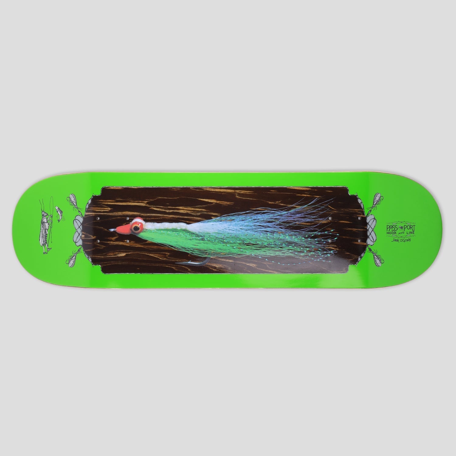 Hook & Line Series - Jack O'Grady Skateboard Deck