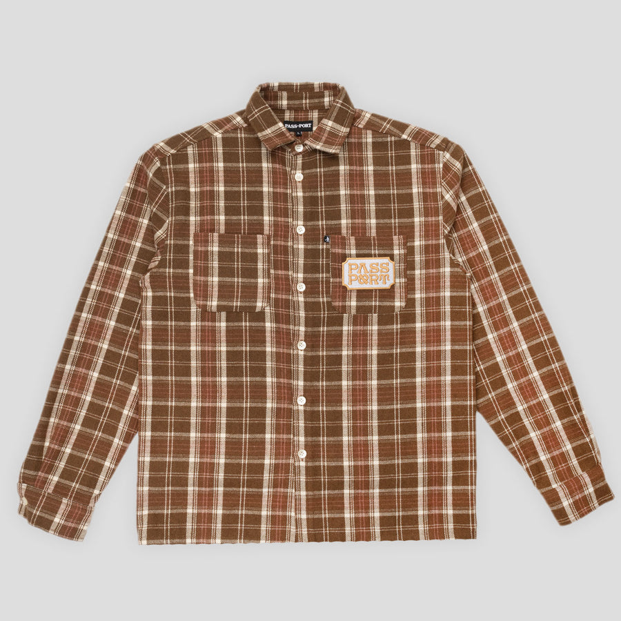 Yearbook Logo Workers Flannel