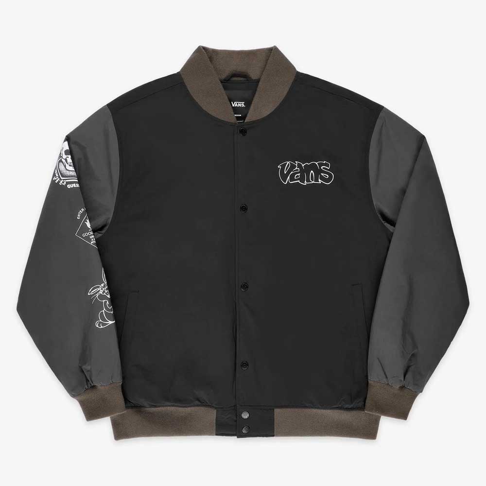 Crazy Eddy Baseball Jacket