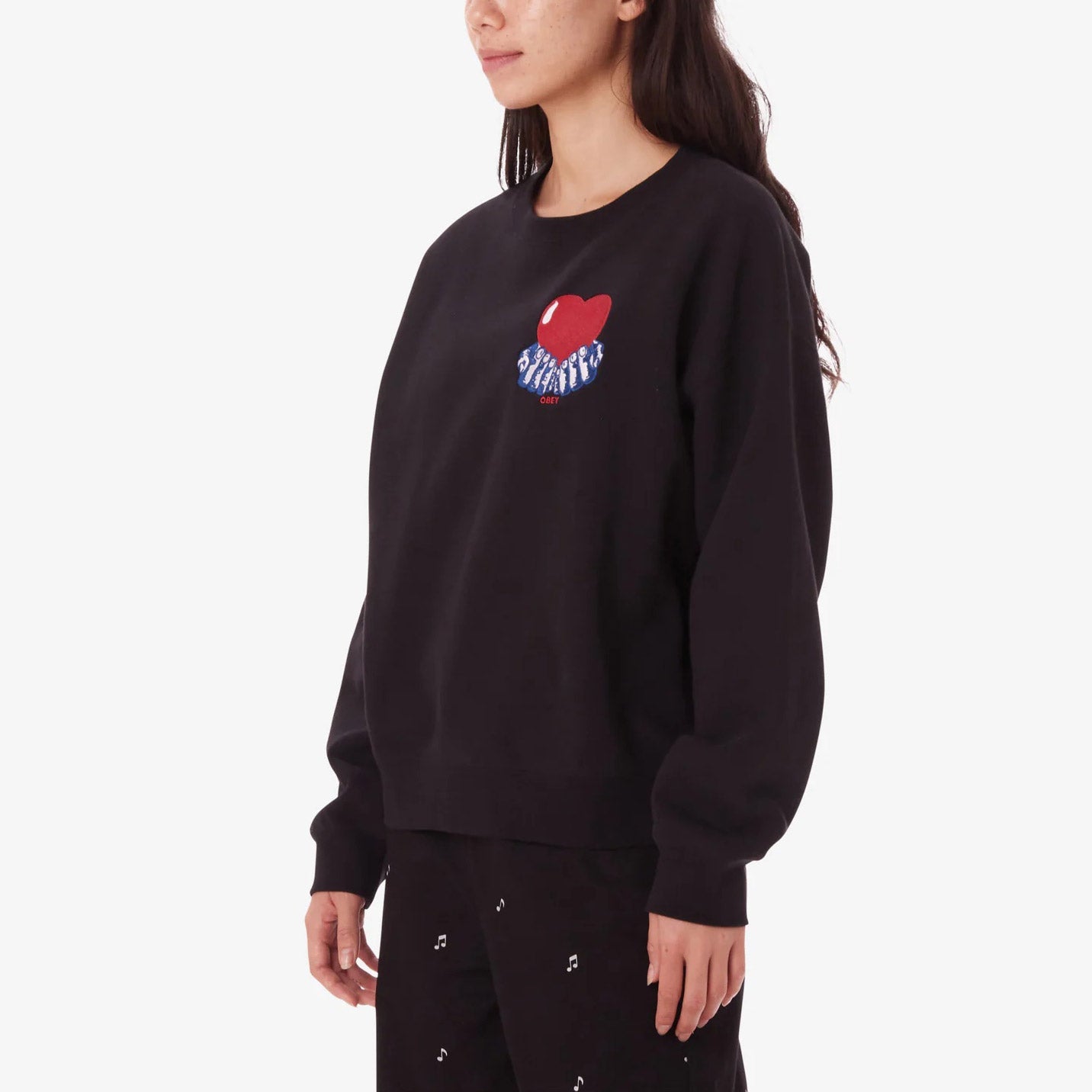 Heart Crew Fleece