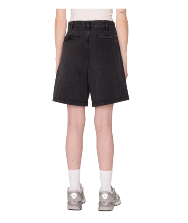 Eli II Denim Pleated Short