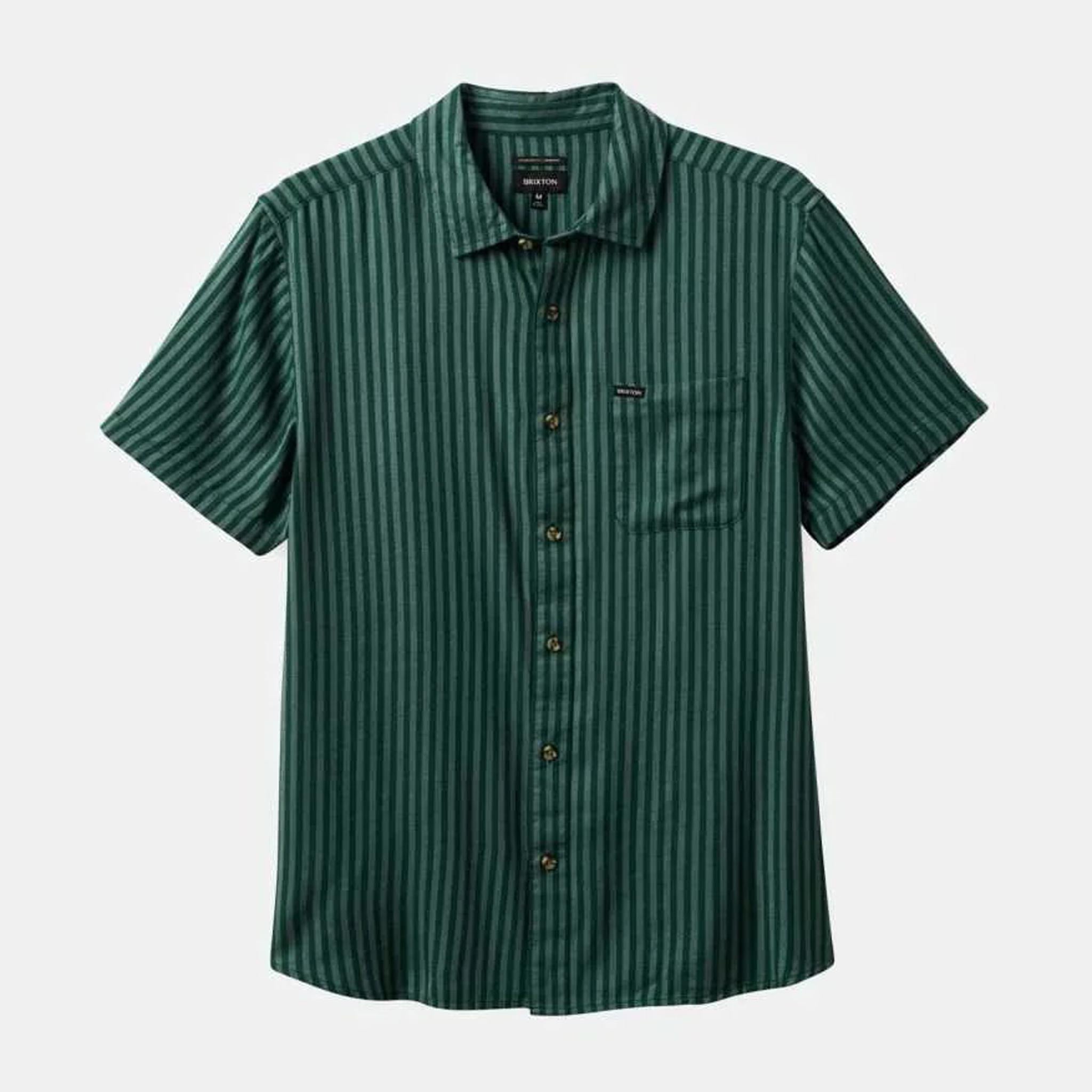 Charter Herringbone Stripe S/S Woven Shirt