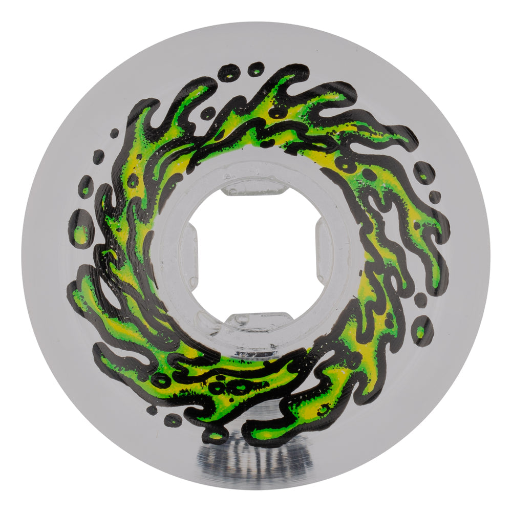 53mm Mirror Vomits Clear 99a Skateboard Wheels