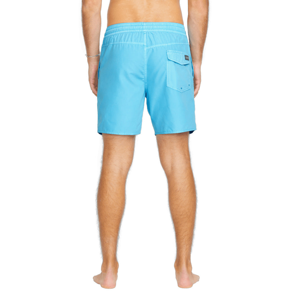 Center Elastic Waist Trunks 17"