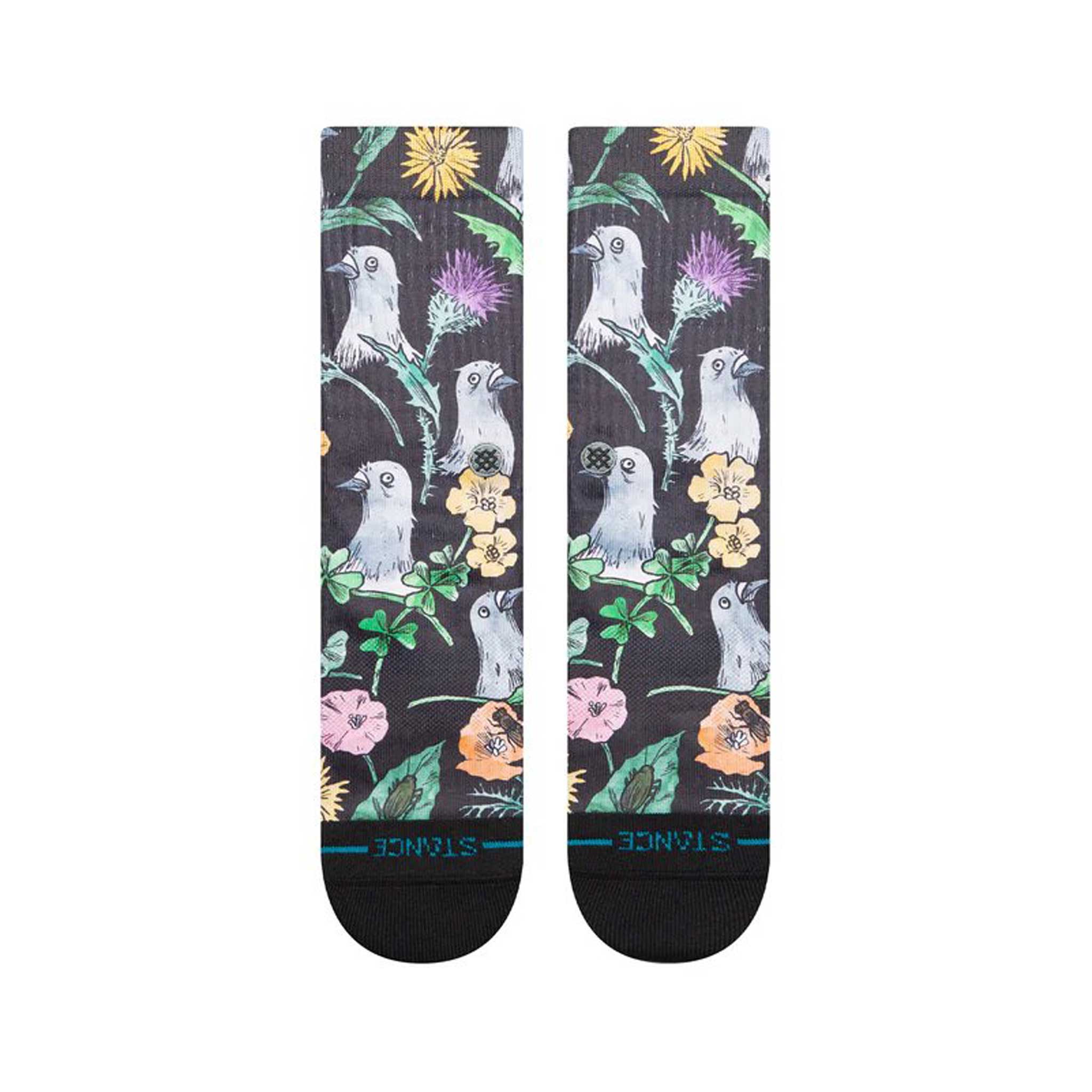 Todd Francis X Stance Just Flocked Crew Casual Socks