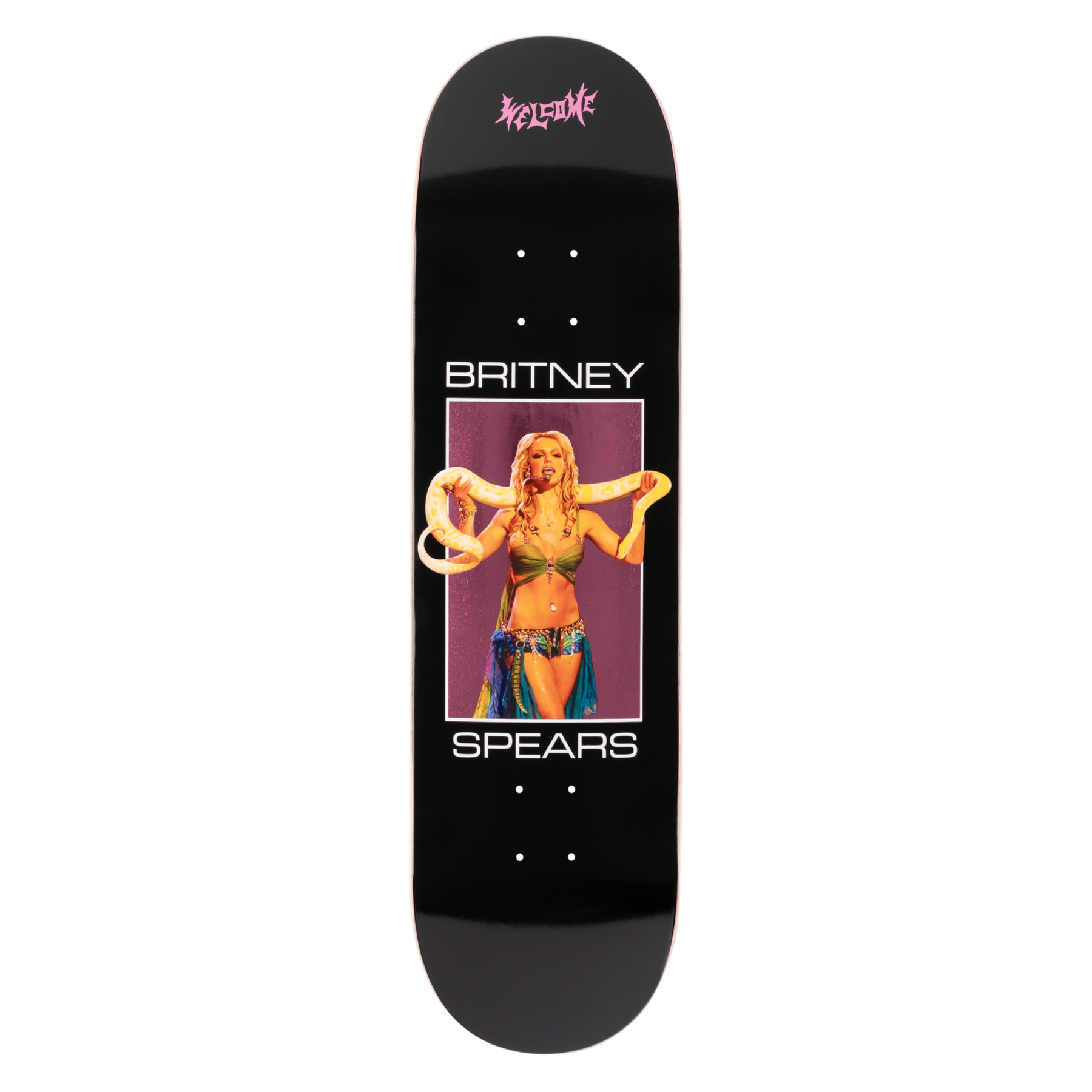 Britney Spears x Welcome - Snake Popsicle Deck 8.5