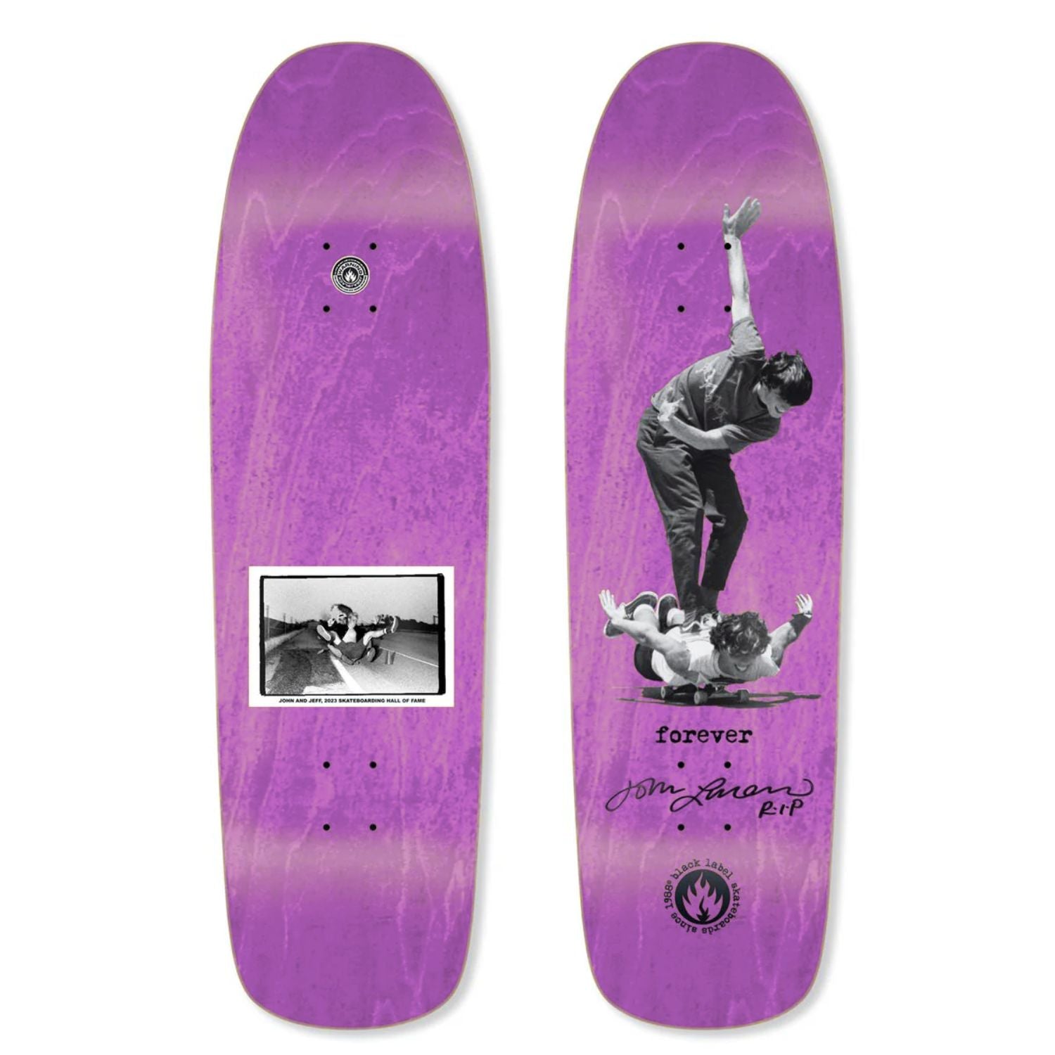 John and Jeff "FOREVER" 9.25" Special Edition Signed Custom Deck