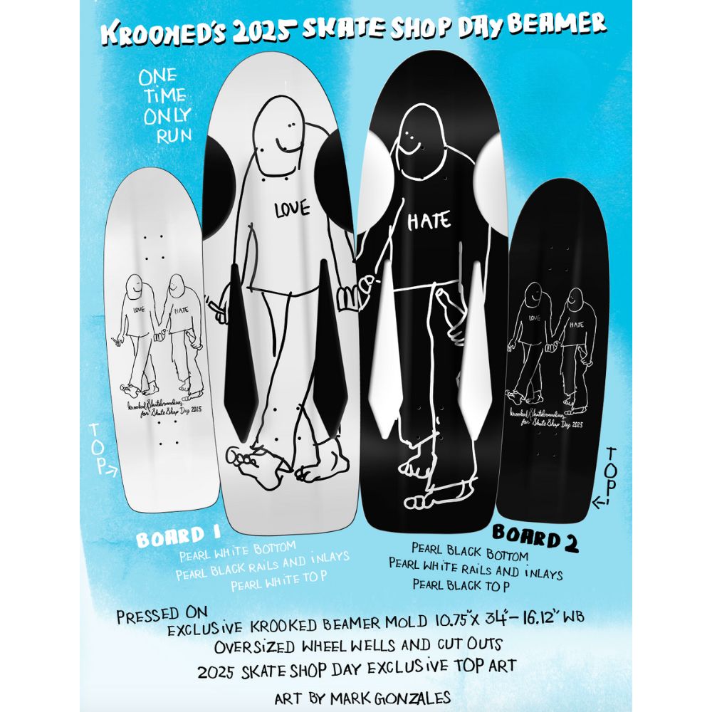 SSD25 Hate Beamer Skate Deck