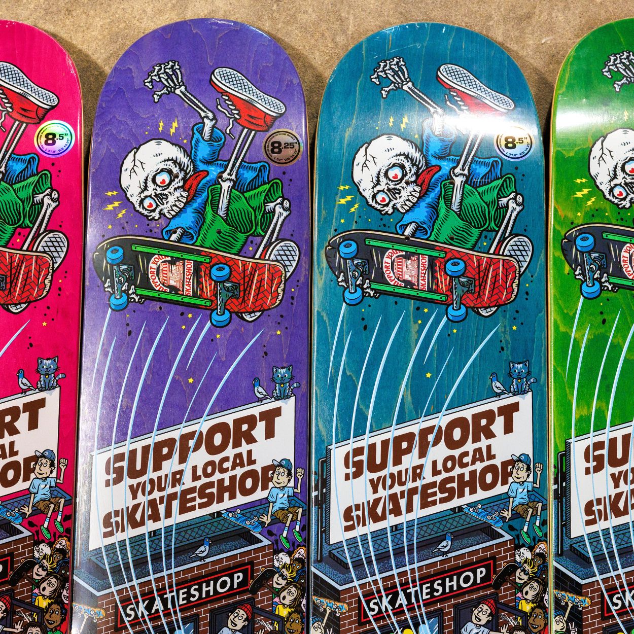 SSD25 Shop Keeper 8.25" Skate Deck