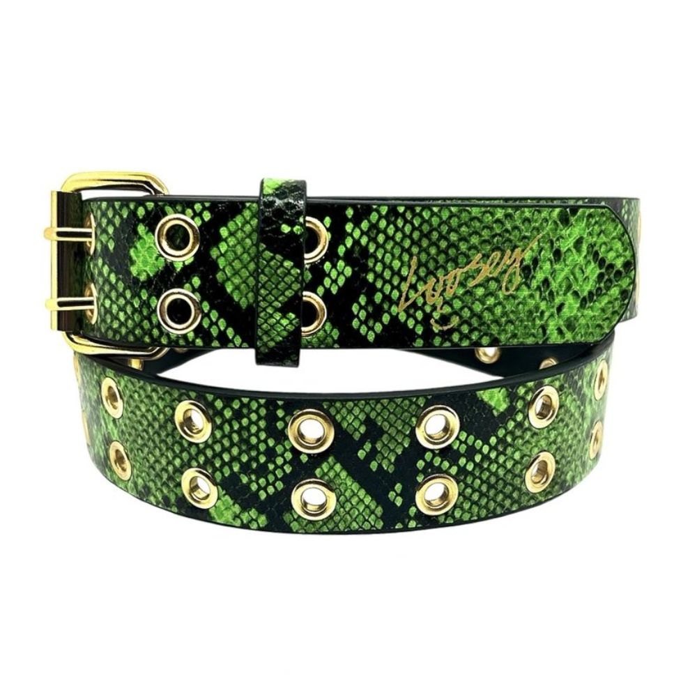 Snake Skin Grommet Belt