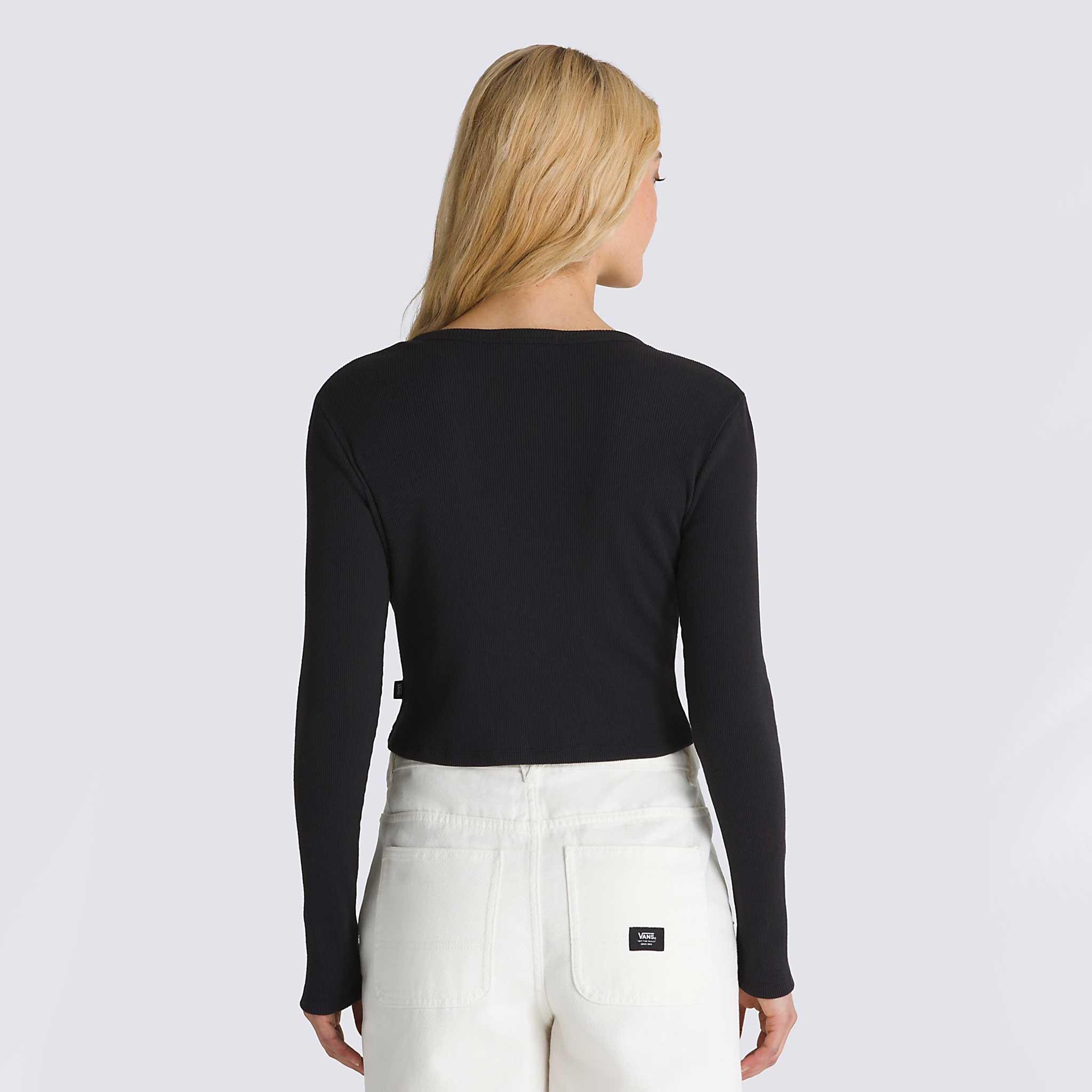 Drew Rib Long Sleeve Top