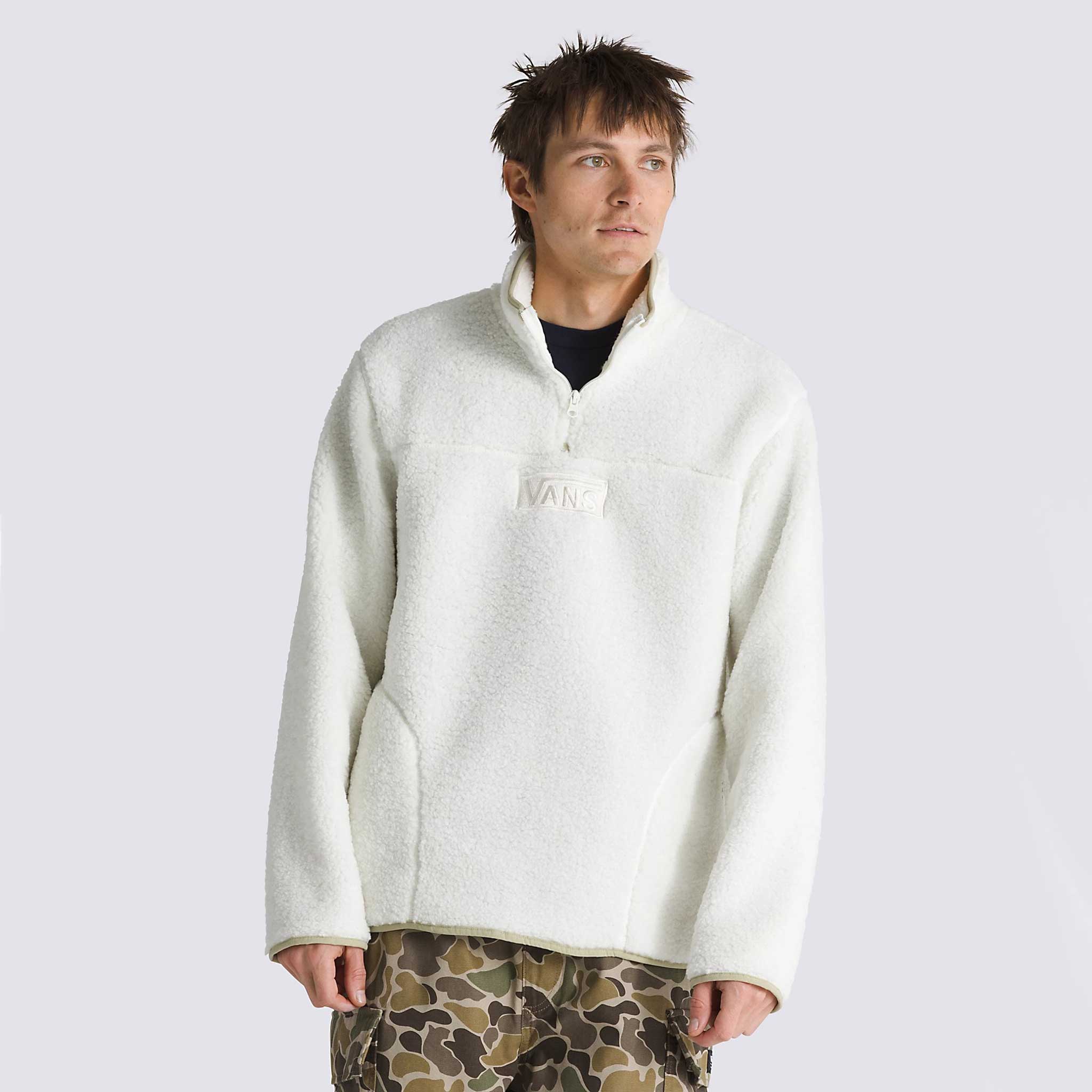 Vans Boxed Sherpa Quarter Zip Pullover