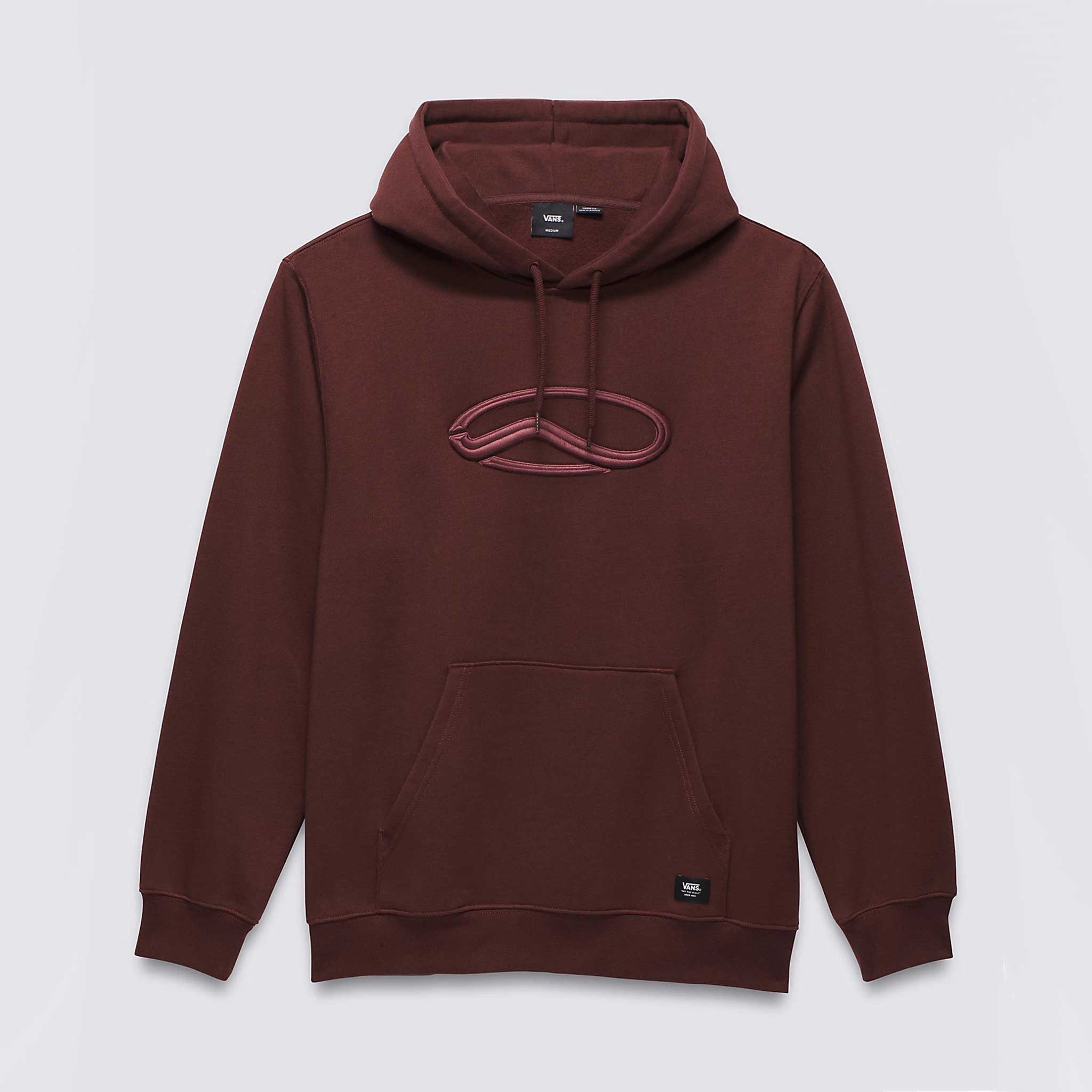 Vans Oval Loose Fleece Pullover Hoodie