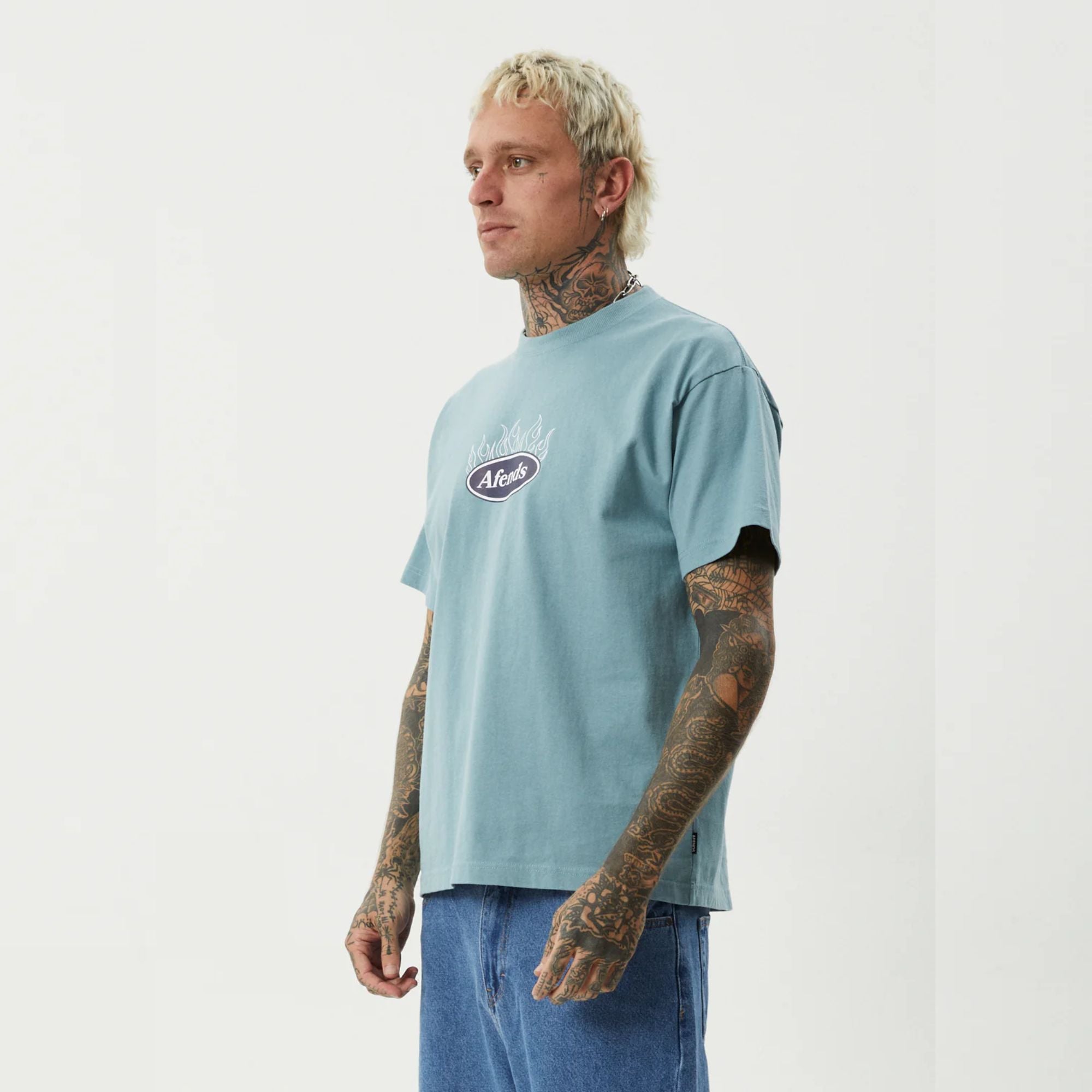 Fast Forawrd Heavy Weight Recycled Boxy Fit Tee