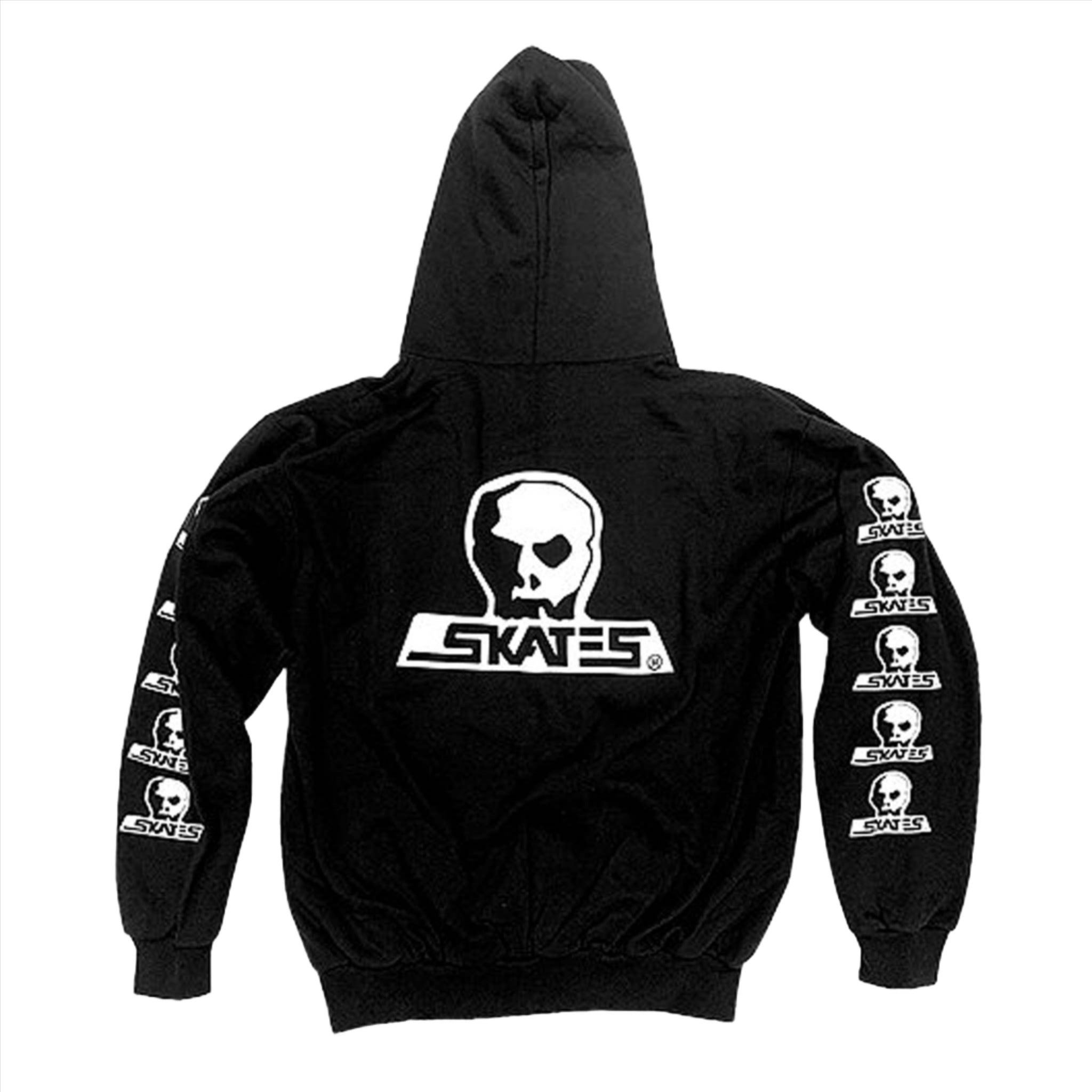 Skull Logo Zip Hoodie