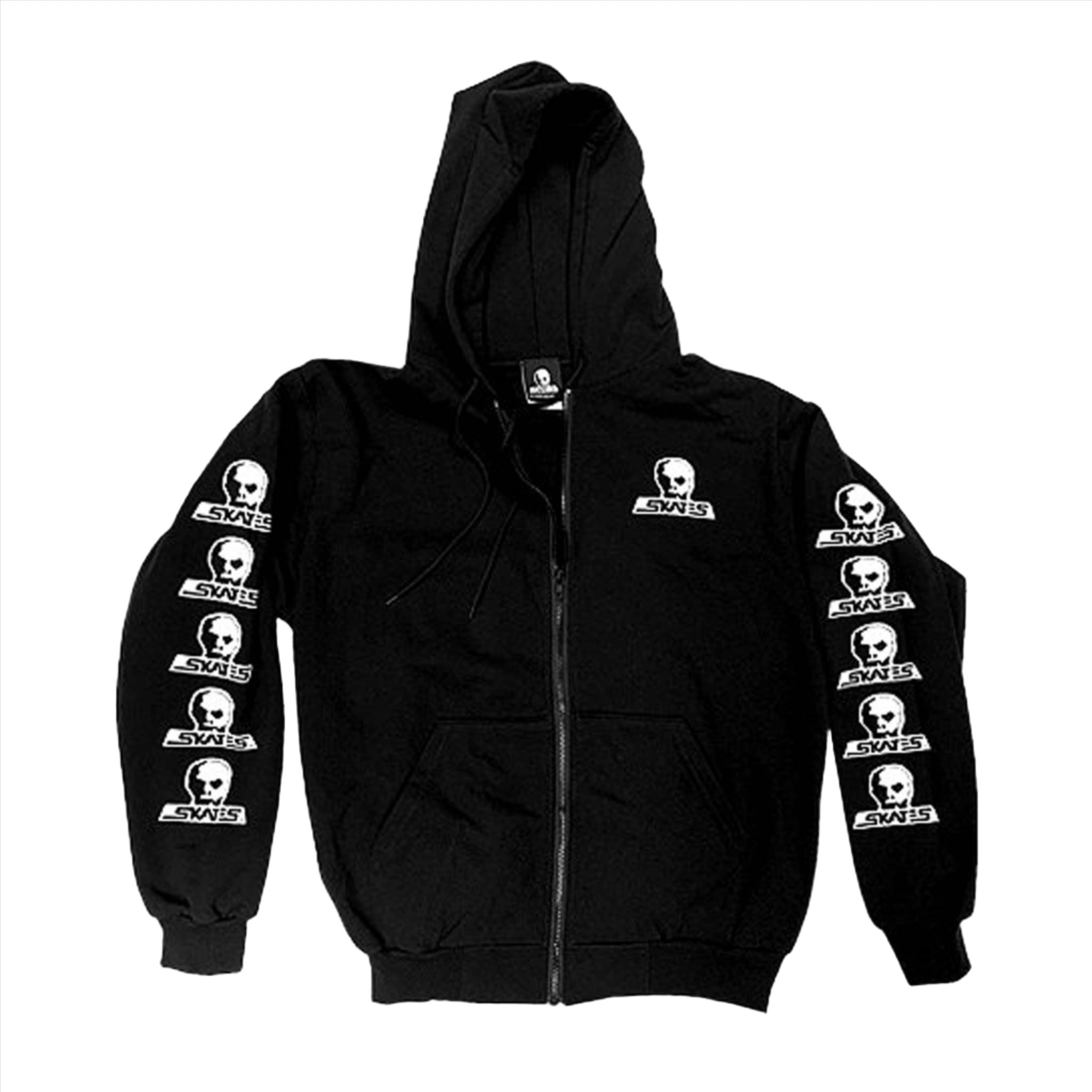 Skull Logo Zip Hoodie