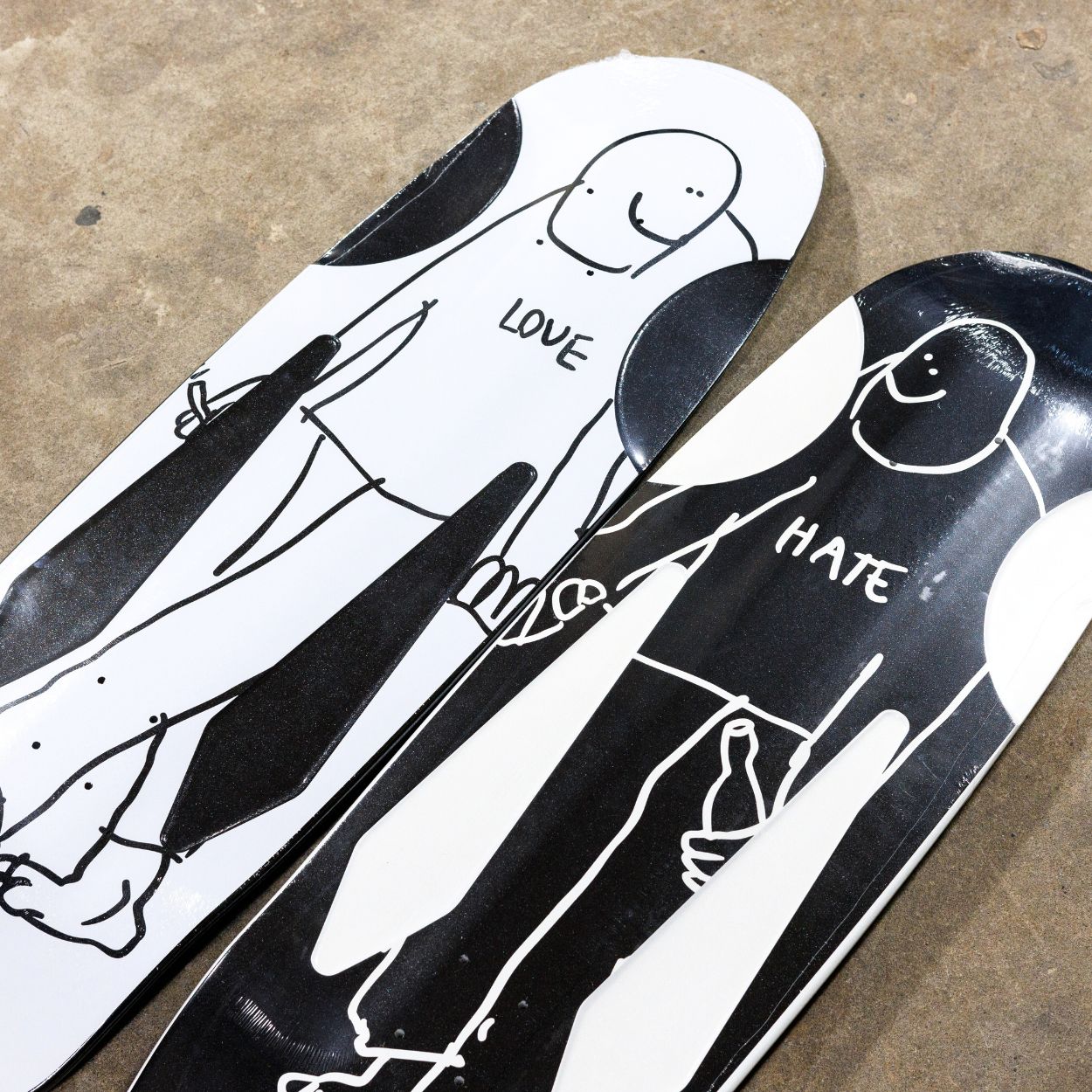 SSD25 Hate Beamer Skate Deck