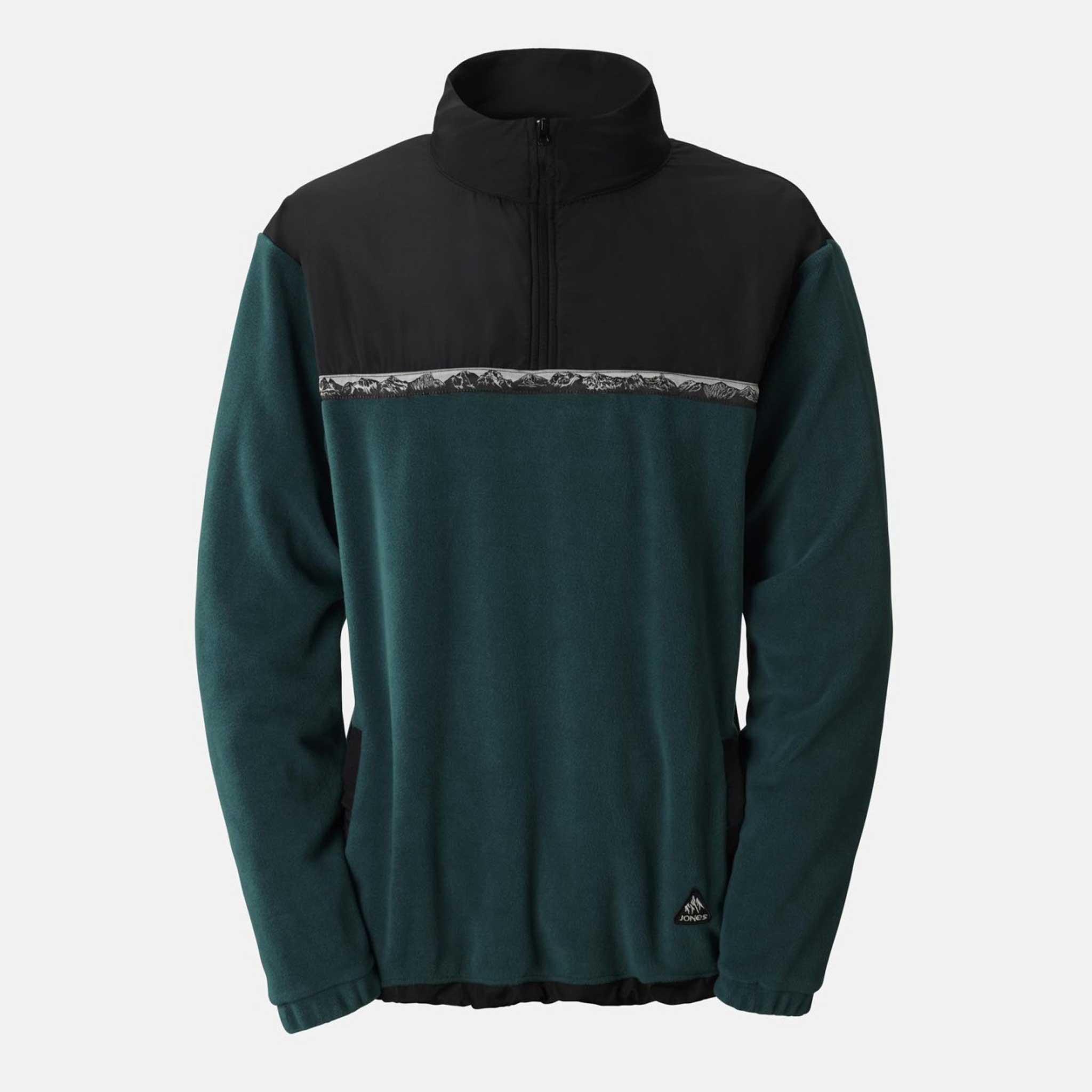 Recycled Fleece Half Zip Pullover