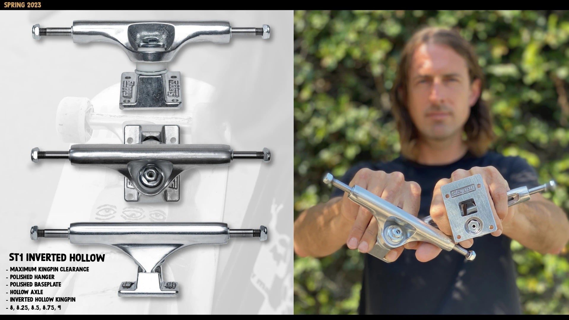 ST1 Inverted Hollow Skate Trucks