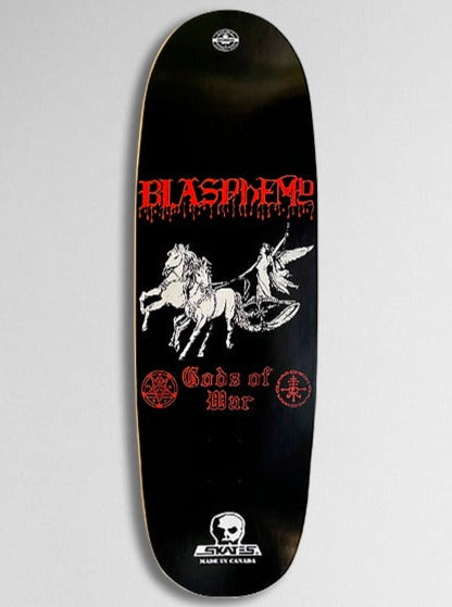 Skull Skates Blasphemy Gods Of War Football Deck | UNLTD